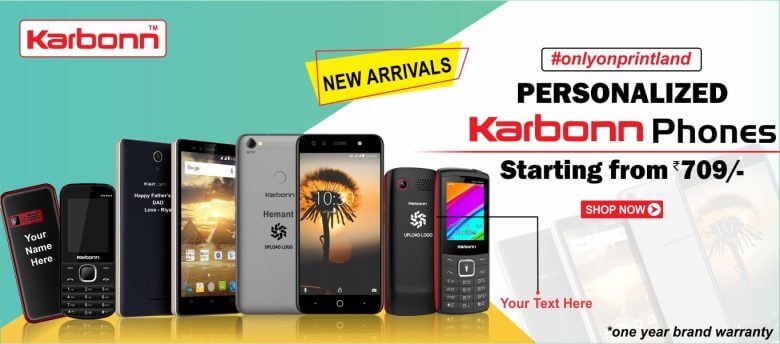 Personalized Karbonn Mobiles